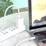 hoco X84 20W USB-C / Type-C zu 8 Pin Solides PD Lade-Datenkabel, Länge: 1m