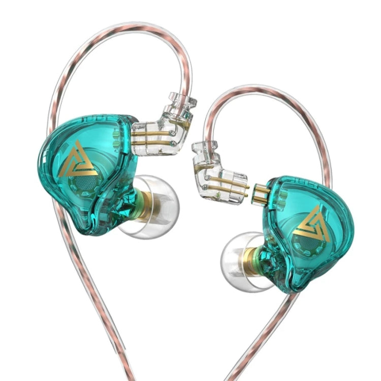 QKZ AK6 PLUS HiFi Bass Abnehmbares Audiokabel Dynamischer Starker Bass Kabelgebundener Ohrhörer, mit Mikrofon, ohne Mikrofon