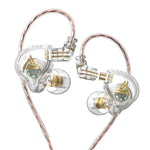 QKZ AK6 PLUS HiFi Bass Abnehmbares Audiokabel Dynamischer Starker Bass Kabelgebundener Ohrhörer, mit Mikrofon, ohne Mikrofon