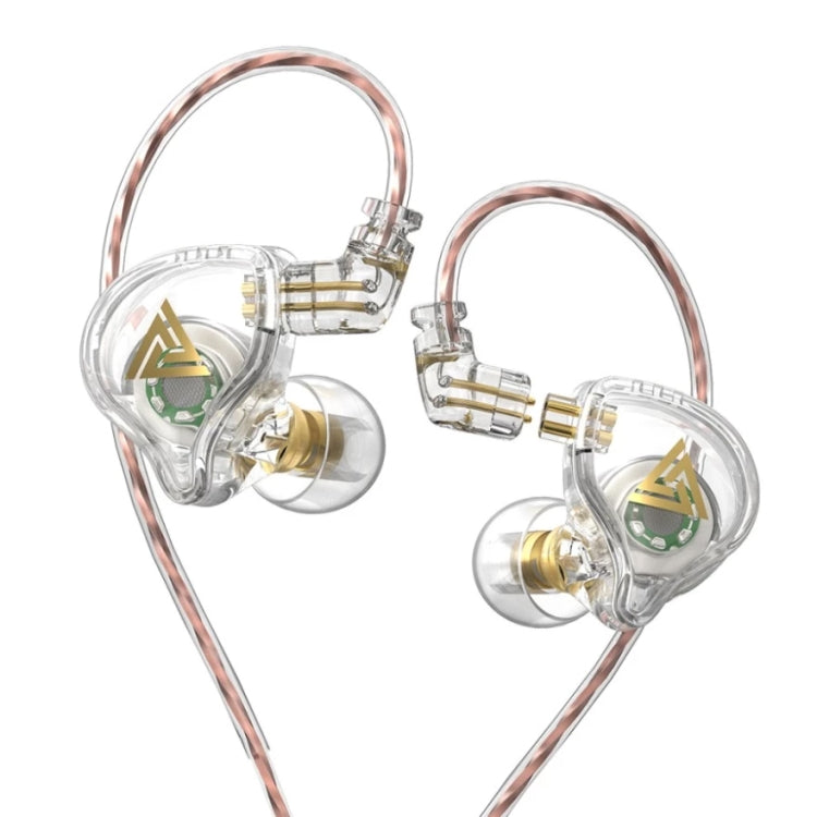 QKZ AK6 PLUS HiFi Bass Abnehmbares Audiokabel Dynamischer Starker Bass Kabelgebundener Ohrhörer, mit Mikrofon, ohne Mikrofon