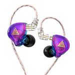 QKZ AK6 PLUS HiFi Bass Abnehmbares Audiokabel Dynamischer Starker Bass Kabelgebundener Ohrhörer, mit Mikrofon, ohne Mikrofon