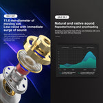 QKZ SK7 3,5mm Sport In-Ear Kupfer-Treiber Kabelgebundener HIFI Stereo Ohrhörer mit Mikrofon