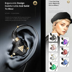 QKZ SK8 3,5mm Sport In-Ear Dynamischer HIFI Monitor Ohrhörer mit Mikrofon