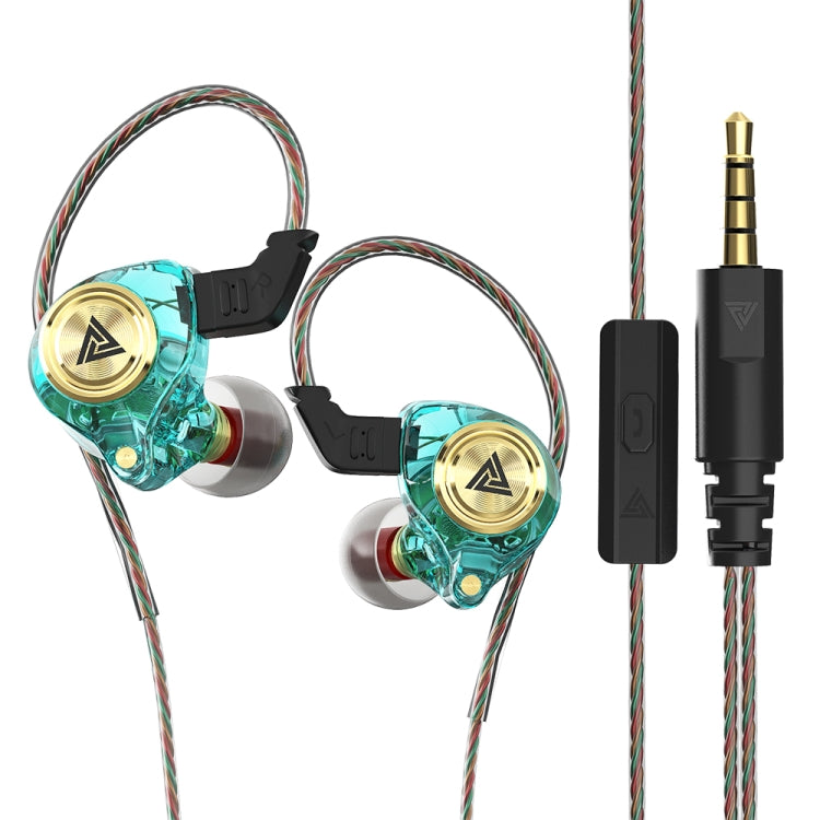 QKZ AK3 FiLe In-Ear Subwoofer Kabelgesteuerter Ohrhörer mit Mikrofon