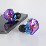 QKZ AK6 MAX In-Ear Dynamischer Subwoofer Kabelgesteuerter Ohrhörer, Standardversion, mit Mikrofonversion