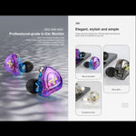 QKZ AK6 MAX In-Ear Dynamischer Subwoofer Kabelgesteuerter Ohrhörer, Standardversion, mit Mikrofonversion