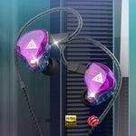 QKZ VK4 In-Ear Subwoofer HiFi Kabelgesteuerter Ohrhörer mit Mikrofon