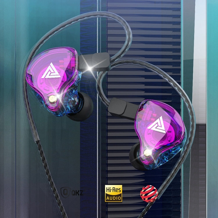 QKZ VK4 In-Ear Subwoofer HiFi Kabelgesteuerter Ohrhörer mit Mikrofon