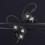 QKZ VK4 In-Ear Subwoofer HiFi Kabelgesteuerter Ohrhörer mit Mikrofon