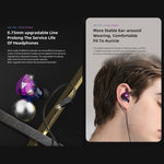 QKZ VK4 In-Ear Subwoofer HiFi Kabelgesteuerter Ohrhörer mit Mikrofon