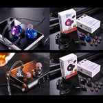 QKZ VK4 In-Ear Subwoofer HiFi Kabelgesteuerter Ohrhörer mit Mikrofon