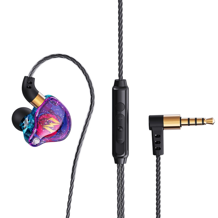 QKZ ZEN In-Ear Subwoofer Kabelgesteuerte Musik Lauf-Sport Kopfhörer mit Mikrofon