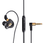 QKZ ZEN In-Ear Subwoofer Kabelgesteuerte Musik Lauf-Sport Kopfhörer mit Mikrofon