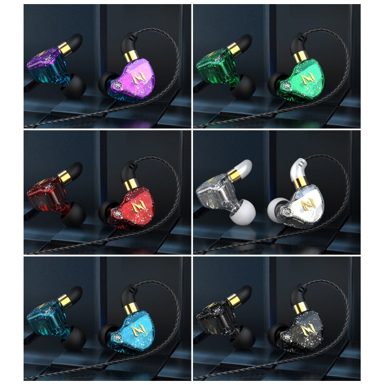QKZ ZEN In-Ear Subwoofer Kabelgesteuerte Musik Lauf-Sport Kopfhörer mit Mikrofon