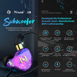 QKZ ZEN In-Ear Subwoofer Kabelgesteuerte Musik Lauf-Sport Kopfhörer mit Mikrofon
