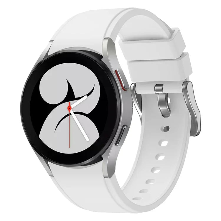 Silikonarmband (mm), passend für Samsung Galaxy Watch 5 (40 mm) und Samsung Galaxy Watch 5 Pro (45 mm).