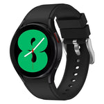 Silikonarmband (mm), passend für Samsung Galaxy Watch 5 (40 mm) und Samsung Galaxy Watch 5 Pro (45 mm).
