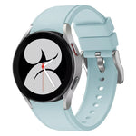 Silikonarmband (mm), passend für Samsung Galaxy Watch 5 (40 mm) und Samsung Galaxy Watch 5 Pro (45 mm).