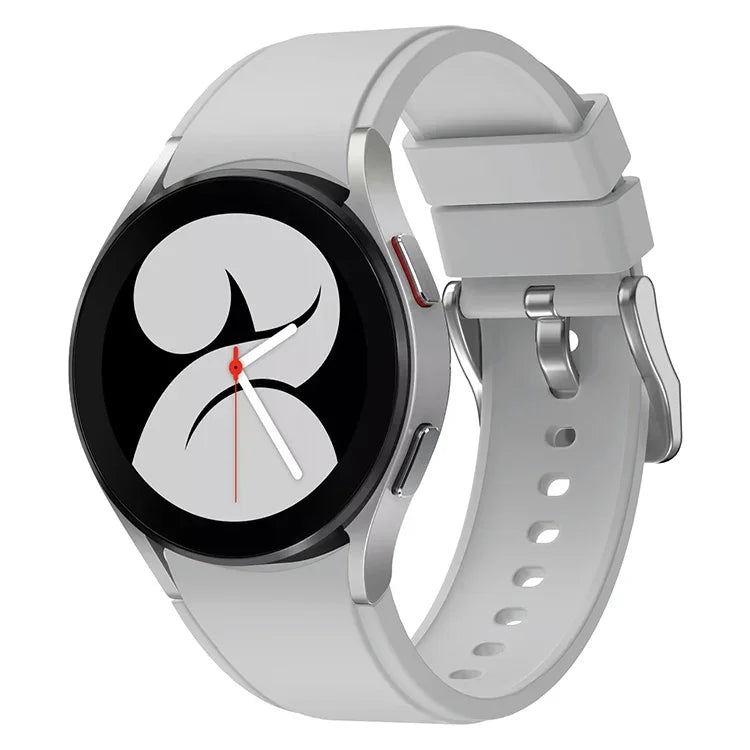 Silikonarmband (mm), passend für Samsung Galaxy Watch 5 (40 mm) und Samsung Galaxy Watch 5 Pro (45 mm).