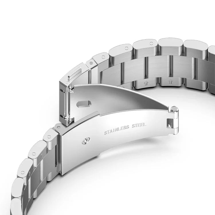 Dreilagiges Edelstahl-Uhrenarmband, für Samsung Galaxy Watch 5 (40 mm) und Samsung Galaxy Watch 5 Pro (45 mm)