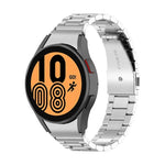 Dreilagiges Edelstahl-Uhrenarmband, für Samsung Galaxy Watch 5 (40 mm) und Samsung Galaxy Watch 5 Pro (45 mm)