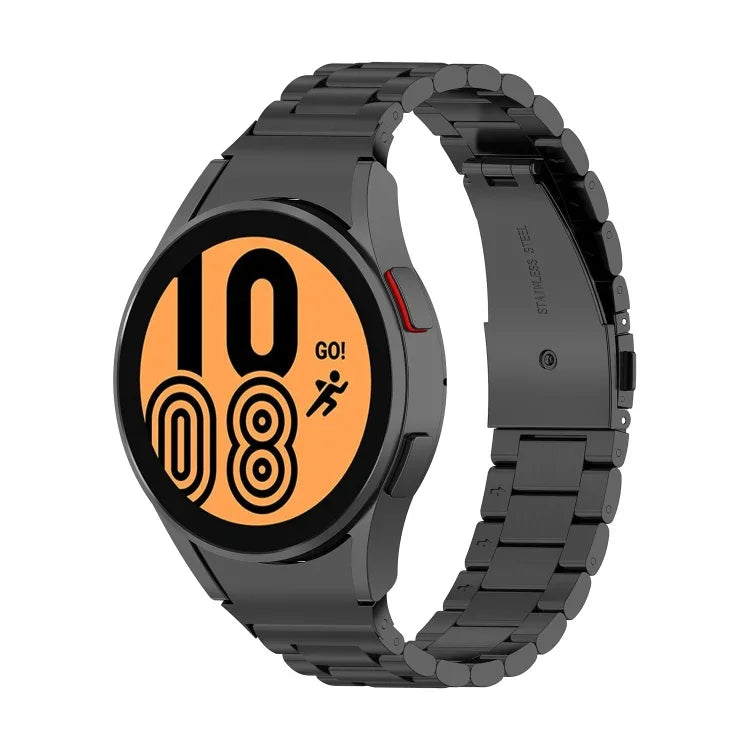 Dreilagiges Edelstahl-Uhrenarmband, für Samsung Galaxy Watch 5 (40 mm) und Samsung Galaxy Watch 5 Pro (45 mm)