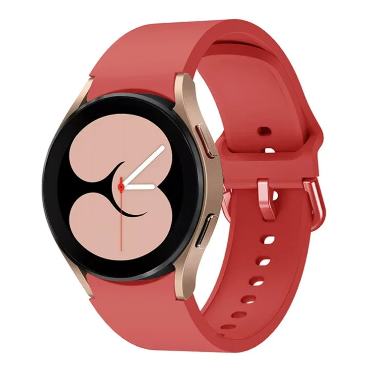 Universal Silicone Colorful Buckle Watch Band, For Samsung Galaxy Watch 5 40mm/44mm / 5 Pro 45mm