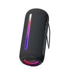 HOPESTAR P39 Wasserdichter Outdoor RGB-Licht Wireless Bluetooth Lautsprecher