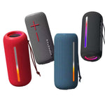 HOPESTAR P39 Wasserdichter Outdoor RGB-Licht Wireless Bluetooth Lautsprecher