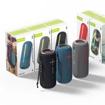 HOPESTAR P39 Wasserdichter Outdoor RGB-Licht Wireless Bluetooth Lautsprecher