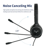 SOYTO SY-G30C Gaming-Headset mit langem Mikrofon, Kabel, Geräuschunterdrückung, ergonomisches Design, 3,5 mm