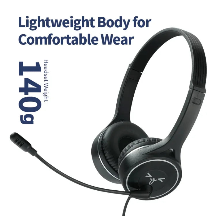 SOYTO SY-G30C Gaming-Headset mit langem Mikrofon, Kabel, Geräuschunterdrückung, ergonomisches Design, 3,5 mm