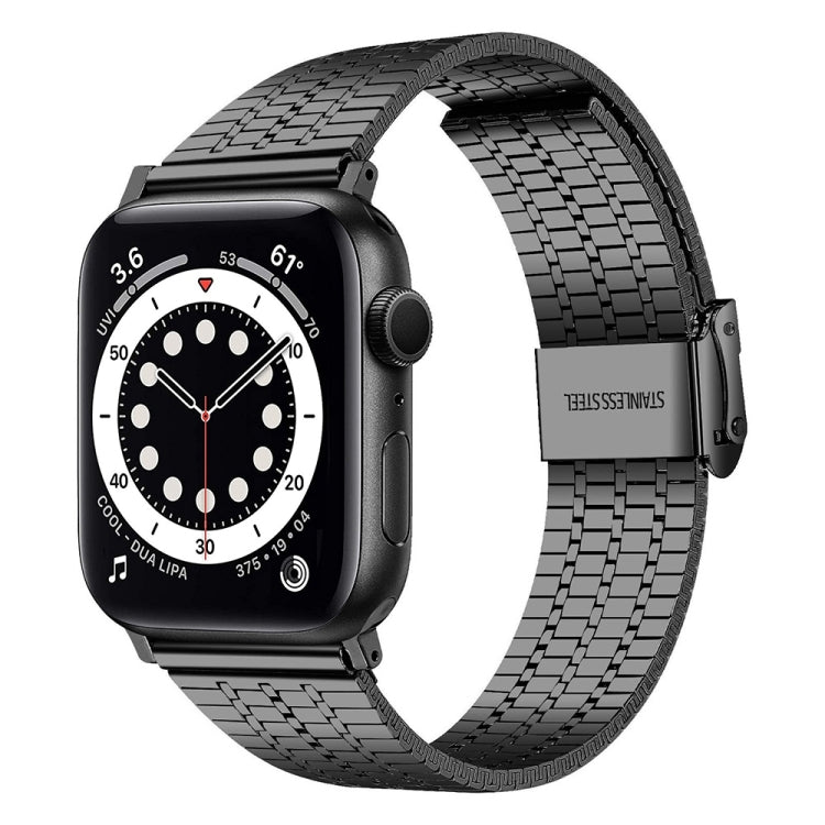Stahl-Uhrenarmband Für Apple Watch Series, 7 45mm / 6&SE&5&4 44mm / 3&2&1 42mm, 7 41mm / 6&SE&5&4 40mm / 3&2&1 38mm