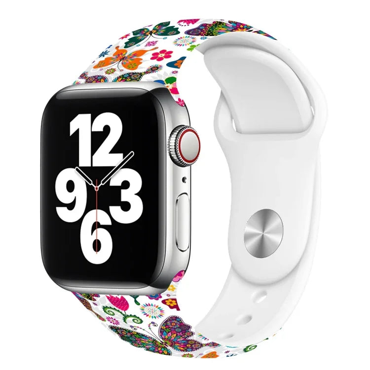 Einzelnagel-bedrucktes Uhrenarmband für Apple Watch Series 7 (45 mm), 6, SE, 5, 4 (44 mm), 3, 2, 1 (42 mm) und 7 (41 mm), 6, SE, 5, 4 (40 mm) sowie 3, 2, 1 (38 mm)