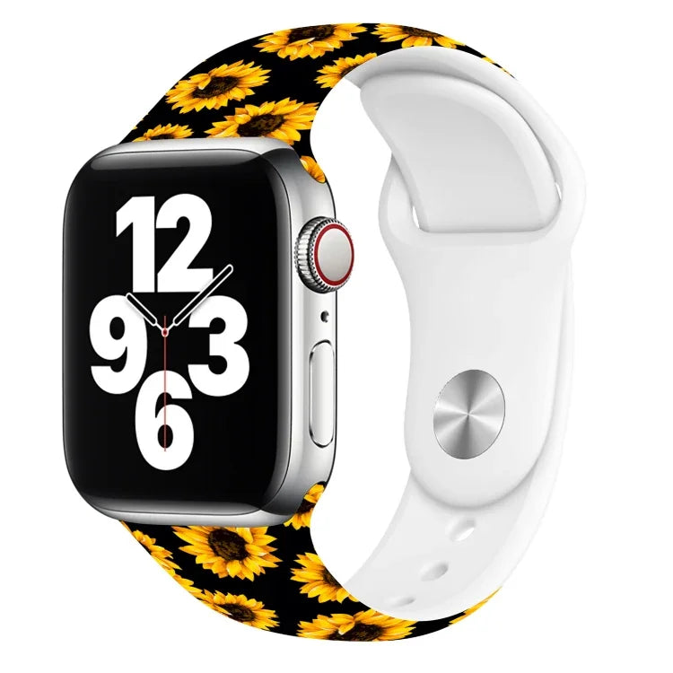 Einzelnagel-bedrucktes Uhrenarmband für Apple Watch Series 7 (45 mm), 6, SE, 5, 4 (44 mm), 3, 2, 1 (42 mm) und 7 (41 mm), 6, SE, 5, 4 (40 mm) sowie 3, 2, 1 (38 mm)