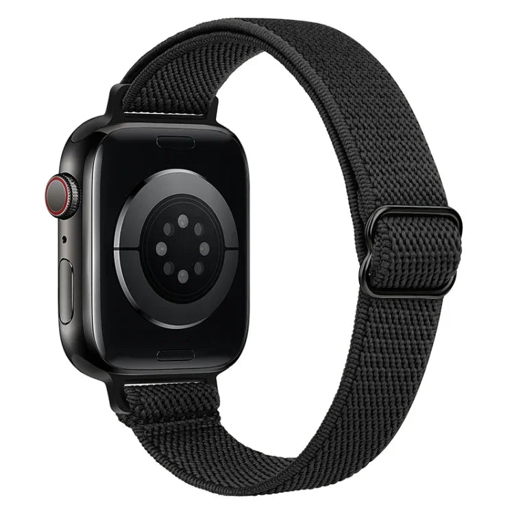 Small Waist Nylon Watch Band For Apple Watch Series, 7 45mm / 6&SE&5&4 44mm / 3&2&1 42mm, 7 41mm / 6&SE&5&4 40mm / 3&2&1 38mm