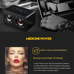 M5 Multifunktionaler Desktop-Bluetooth-Holzlautsprecher Kabelloser Lautsprecher