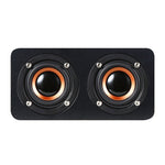 M5 Multifunktionaler Desktop-Bluetooth-Holzlautsprecher Kabelloser Lautsprecher