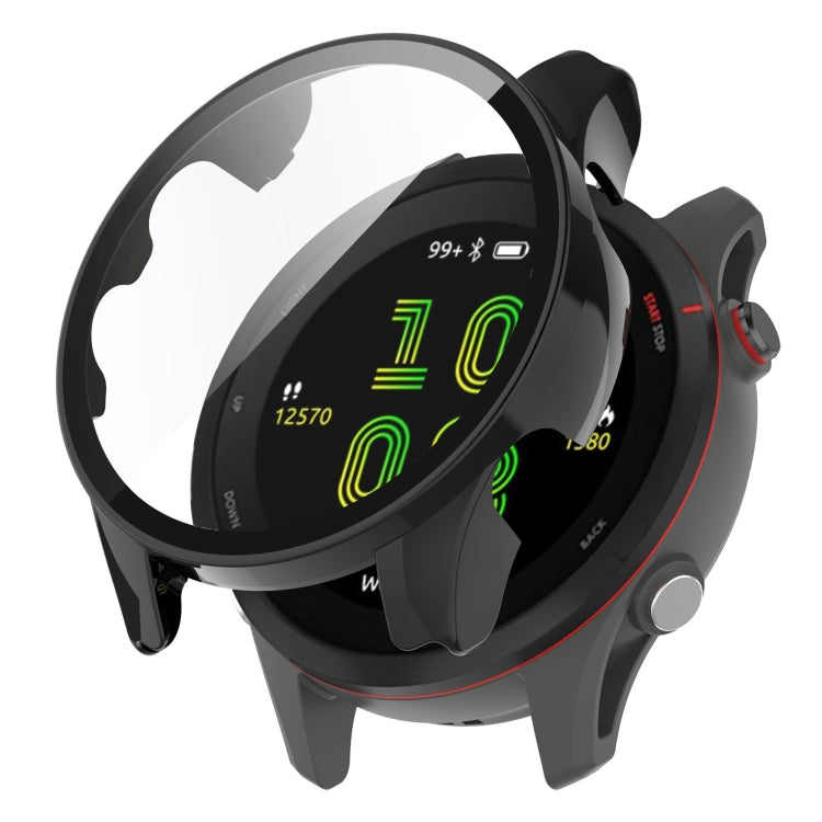 PC Tempered Film Full Body Watch Case, For Garmin Forerunner 255, For Garmin Forerunner 255S, For Garmin Forerunner 955