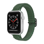 Wave Nylon-Armband für schmale Taille, passend für Apple Watch Series 7 (45 mm), 6, SE, 5, 4 (44 mm), 3, 2, 1 (42 mm) und 7 (41 mm), 6, SE, 5, 4 (40 mm) sowie 3, 2, 1 (38 mm).