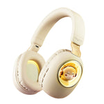 B4 RGB Cartoon Stereo Headset Kabellose Bluetooth Kopfhörer, Katze, Eichhörnchen