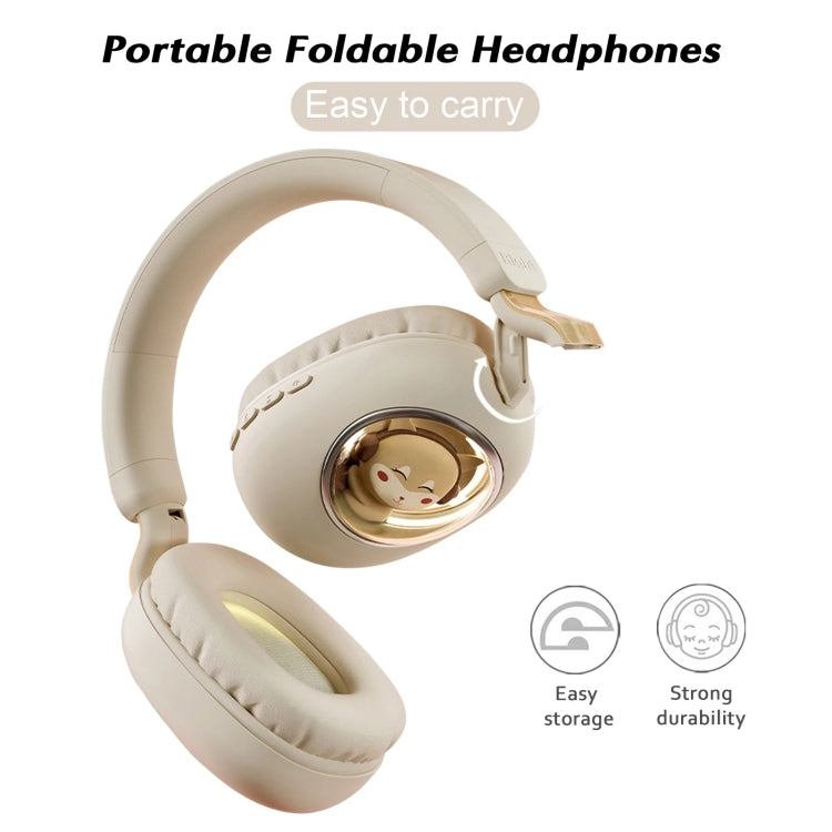 B4 RGB Cartoon Stereo Headset Kabellose Bluetooth Kopfhörer, Katze, Eichhörnchen