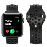Gewebtes Uhrenarmband für Apple Watch Series 7 (45 mm), 6, SE, 5 und 4 (44 mm), 3, 2 und 1 (42 mm), 7 (41 mm), 6, SE, 5 und 4 (40 mm) sowie 3, 2 und 1 (38 mm)