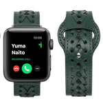 Gewebtes Uhrenarmband für Apple Watch Series 7 (45 mm), 6, SE, 5 und 4 (44 mm), 3, 2 und 1 (42 mm), 7 (41 mm), 6, SE, 5 und 4 (40 mm) sowie 3, 2 und 1 (38 mm)