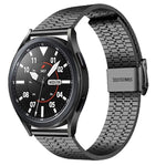 20mm Universal Seven-bead Stainless Steel Watch Band, 20mm