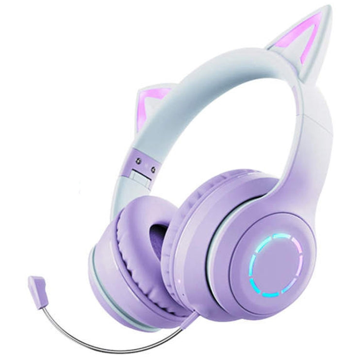 BT029C RGB Dual-Modus Katzenohren Kabellose Bluetooth Kopfhörer