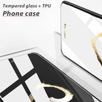 Colorful Painted Glass Phone Case, For iPhone 13, For iPhone 12 Pro Max, For iPhone 12 / 12 Pro