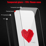 Colorful Painted Glass Phone Case, For iPhone 13, For iPhone 12 Pro Max, For iPhone 12 / 12 Pro