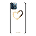 Colorful Painted Glass Phone Case, For iPhone 13, For iPhone 12 Pro Max, For iPhone 12 / 12 Pro