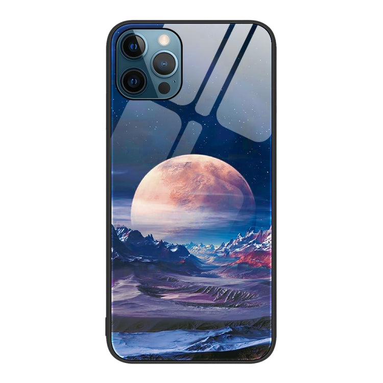 Colorful Painted Glass Phone Case, For iPhone 13, For iPhone 12 Pro Max, For iPhone 12 / 12 Pro